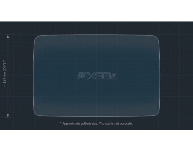 Захисне скло Pixsel для заднього монітора MERCEDES BENZ G-CLASS 13.6“ 2019 - 2024 (гібридне глянець)
