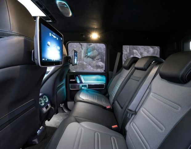 Захисне скло Pixsel для заднього монітора MERCEDES BENZ G-CLASS 13.6“ 2019 - 2024 (гібридне глянець)
