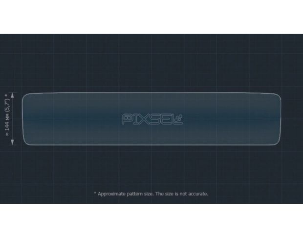 Захисне скло Pixsel на панель приладів MERCEDES BENZ G-CLASS 28.5“ 2024 - (гібридне глянець)