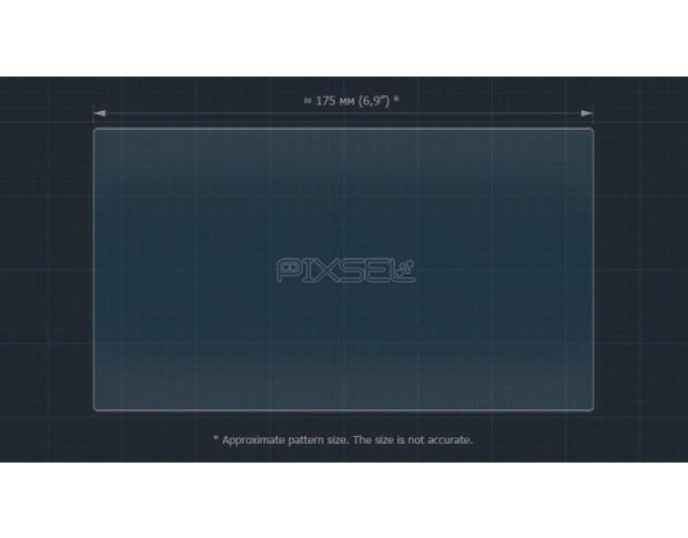 Захисне скло Pixsel на монітор KIA SOUL 7.9“ 2014 - 2019 (гібридне глянець)