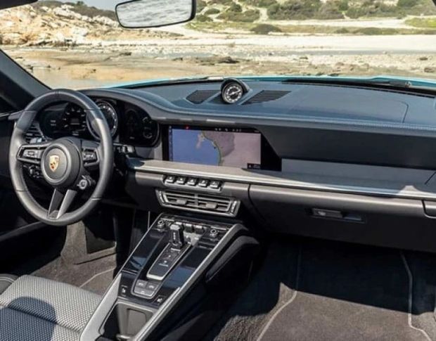 Захисне скло Pixsel на монітор PORSCHE 911 13.5“ 2024 - (гібридне глянець)