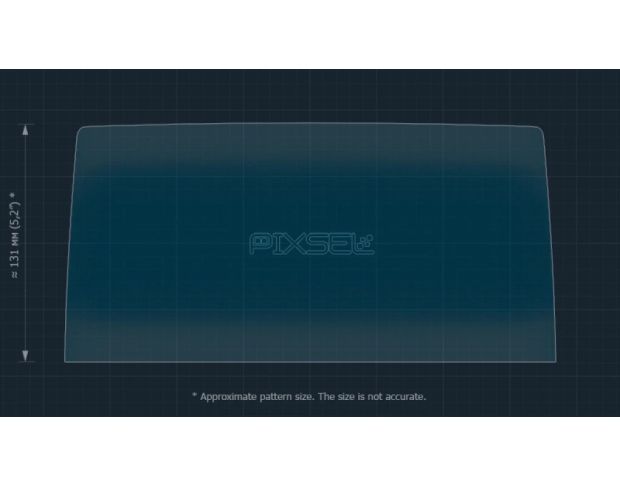 Захисне скло Pixsel на монітор VOLKSWAGEN ID.3 11.7“ 2023 - (гібридне глянець)