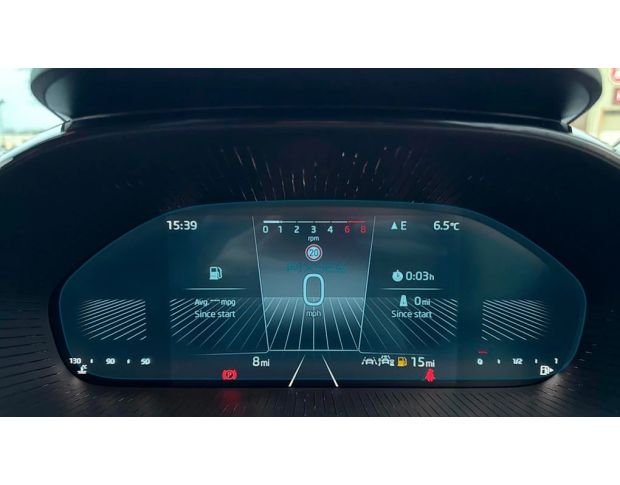 Захисне скло Pixsel на панель приладів SKODA FABIA 12.8“ 2022 - (гібридне мат)