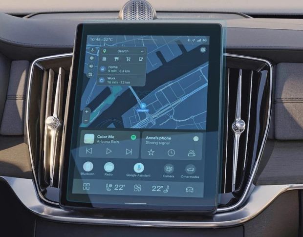Захисне скло Pixsel на монітор VOLVO XC 90 12.9“ 2024 - (гібридне глянець)