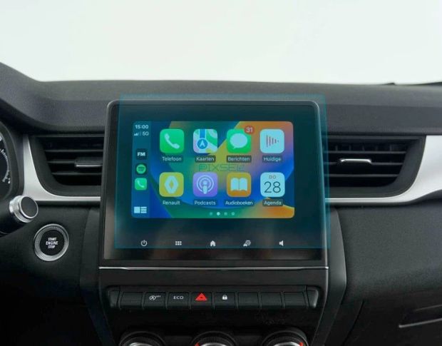 Захисне скло Pixsel на монітор RENAULT CAPTUR 9.6“ 2024 - (гібридне глянець)