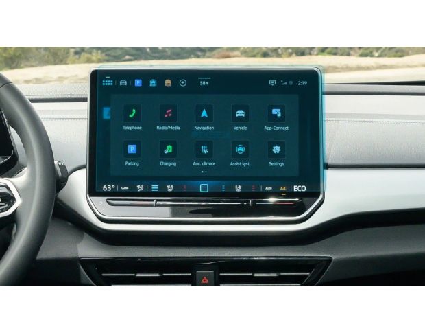 Захисне скло Pixsel на монітор VOLKSWAGEN ID.4 14“ 2020 - (гібридне мат)