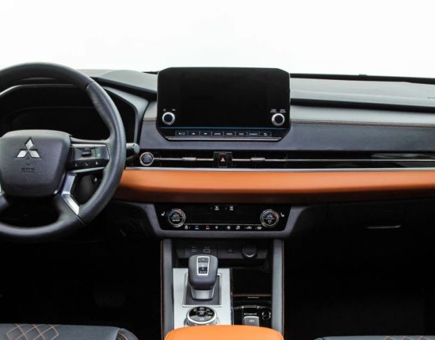 Защитное стекло Pixsel на монитор MITSUBISHI OUTLANDER 12.8“ 2022 - 2024 (гибридное глянец)