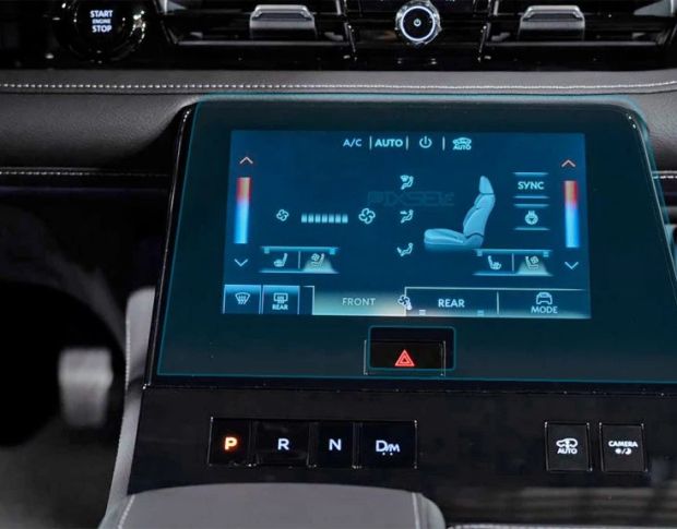 Защитное стекло Pixsel для климат-контроля INFINITI QX80 13.1“ 2024 - (гибридное глянец)