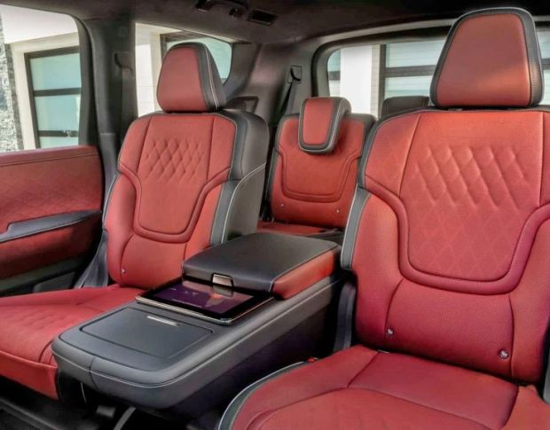 Защитное стекло Pixsel для заднего планшета INFINITI QX80 12.2“ 2024 - (гибридное глянец)