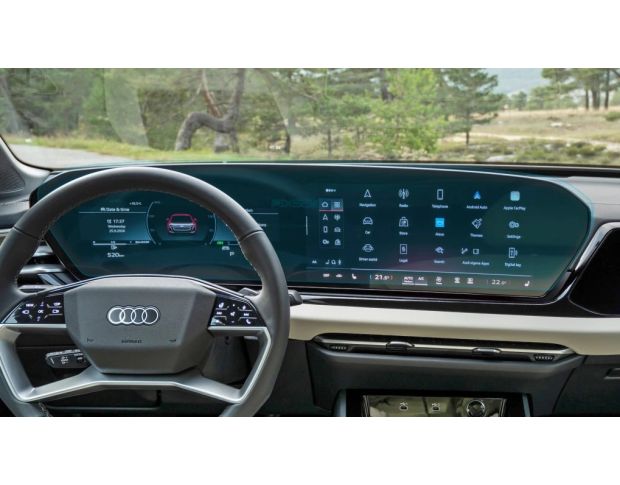 Захисне скло Pixsel на панель приладів AUDI A5 / S5 / RS5 32.2“ 2024 - (гібридне глянець)