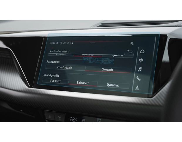 Защитное стекло Pixsel на монитор AUDI E-TRON GT 11“ 2024 - (гибридное глянец)