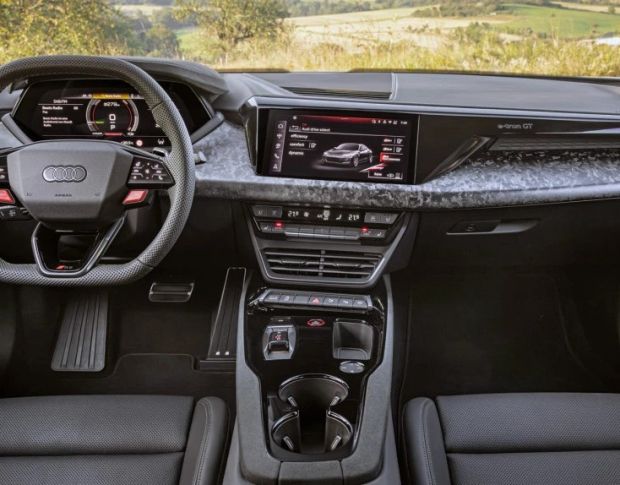 Защитное стекло Pixsel на приборную панель AUDI E-TRON GT 14.4“ 2024 - (гибридное мат)