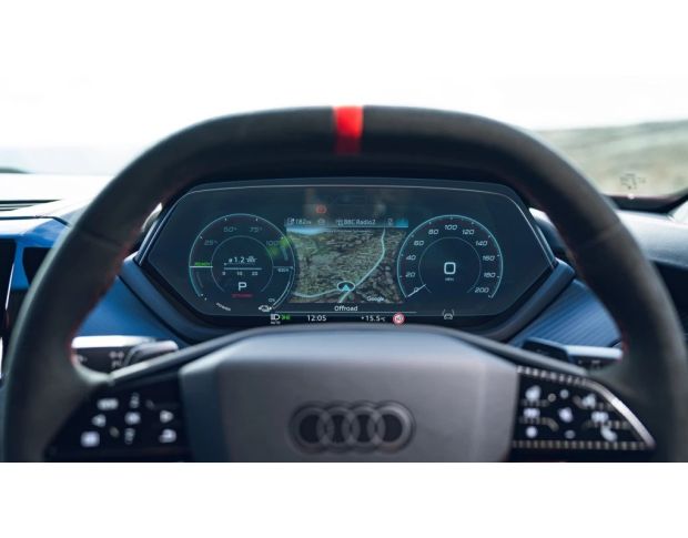 Защитное стекло Pixsel на приборную панель AUDI E-TRON GT 14.4“ 2024 - (гибридное мат)