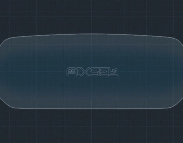 Защитное стекло Pixsel на приборную панель AUDI E-TRON GT 14.4“ 2024 - (гибридное мат)