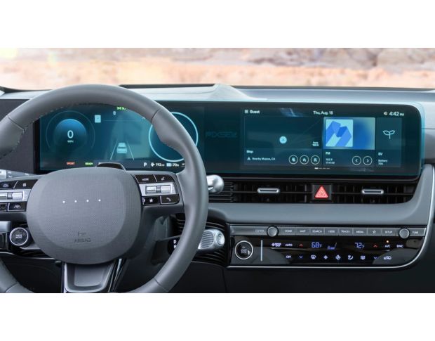 Захисне скло Pixsel на монітор HYUNDAI IONIQ 5 27.4“ 2024 - (гібридне мат)