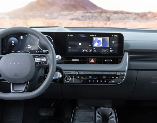 Захисне скло Pixsel на монітор HYUNDAI IONIQ 5 27.4“ 2024 - (гібридне мат)
