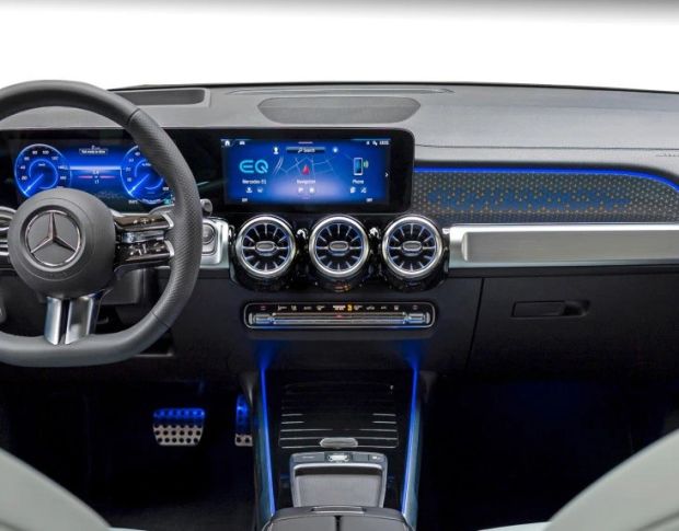 Захисне скло Pixsel на панель приладів MERCEDES BENZ EQB 24.7“ 2023 - (гібридне мат)