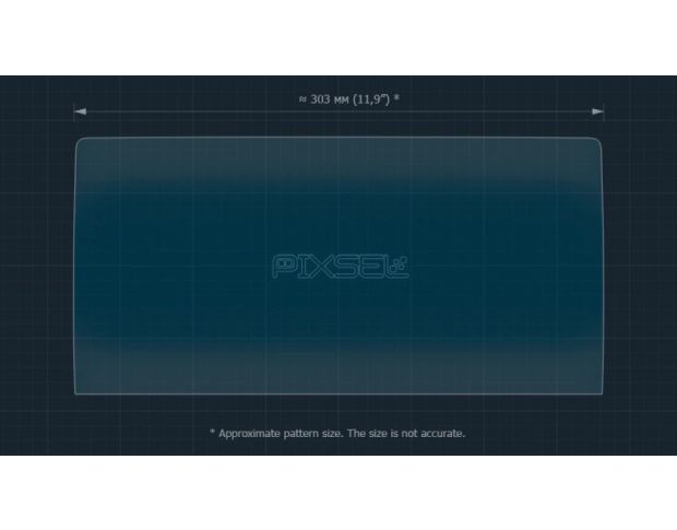 Захисне скло Pixsel на монітор CUPRA BORN 13.3“ 2021 - 2024 (гібридне мат)