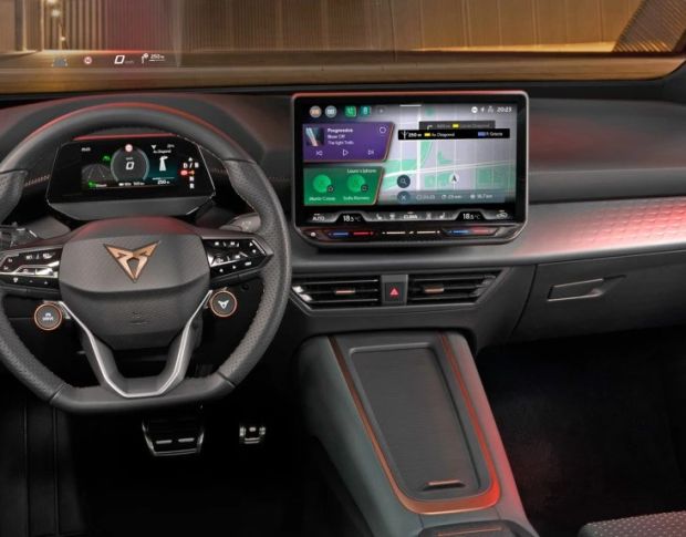 Захисне скло Pixsel на панель приладів CUPRA BORN 8.7“ 2024 - (гібридне глянець)