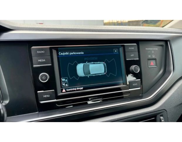 Захисне скло Pixsel на монітор VOLKSWAGEN POLO 6.5“ 2017 - 2021 (гібридне мат)