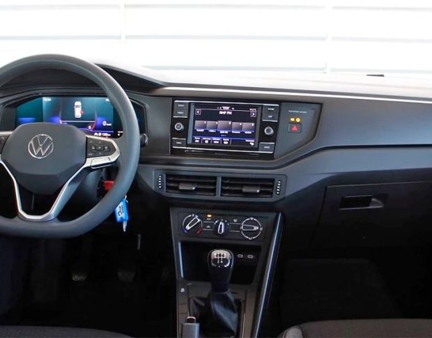 Захисне скло Pixsel на монітор VOLKSWAGEN POLO 6.5“ 2017 - 2021 (гібридне мат)