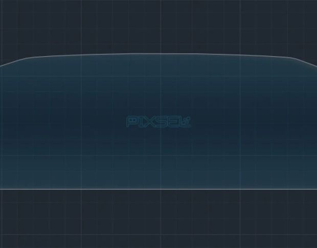 Захисне скло Pixsel на панель приладів VOLKSWAGEN POLO 9.9“ 2017 - 2021 (гібридне мат)