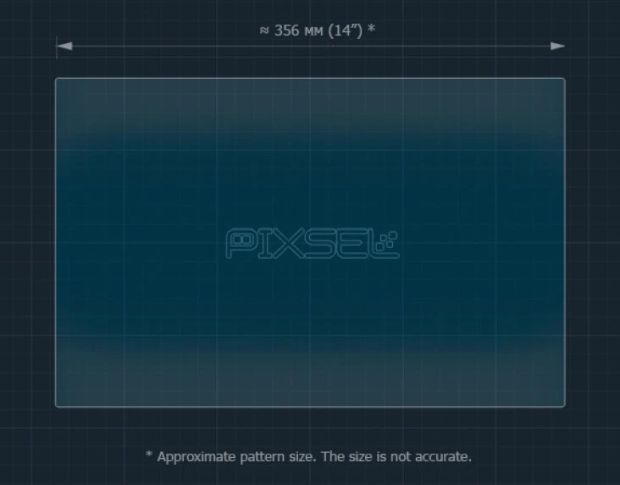 Защитное стекло Pixsel на монитор XIAOMI SU7 16.7“ 2024 - (гибридное глянец)