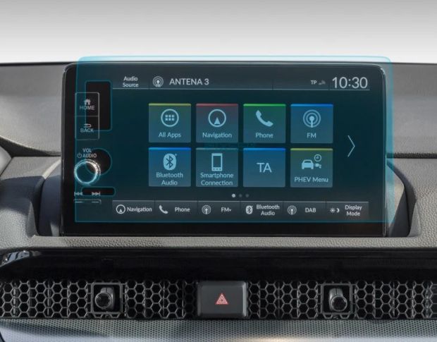 Захисне скло Pixsel на монітор HONDA CR-V 11“ 2024 - (гібридне мат)
