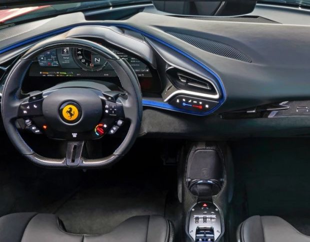 Захисне скло Pixsel на панель приладів FERRARI 296 17.9“ 2022 - (гібридне мат)