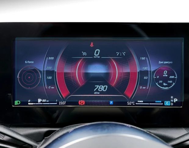 Защитное стекло Pixsel на приборную панель MERCEDES BENZ C-CLASS 10.2“ 2021 - (гибридное мат)
