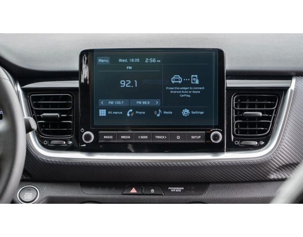 Захисне скло Pixsel на монітор KIA STONIC 8.9“ 2022 - (гібридне глянець)