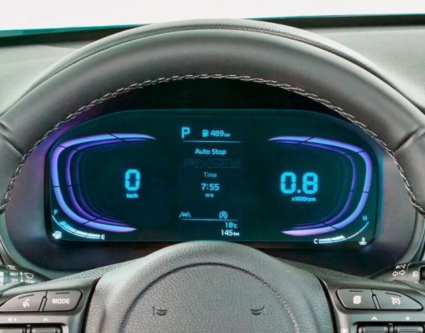 Захисне скло Pixsel на панель приладів KIA STONIC 11.2“ 2022 - (гібридне глянець)