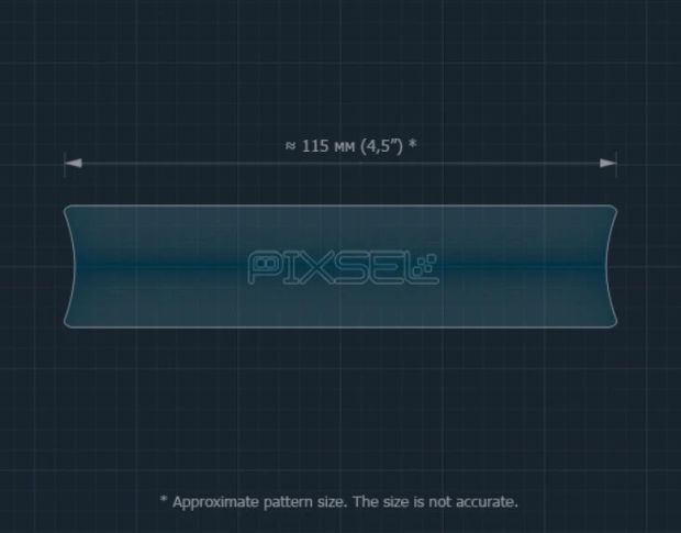 Захисне скло Pixsel на клімат-контроль KIA STONIC 4.6“ 2022 - (гібридне мат)