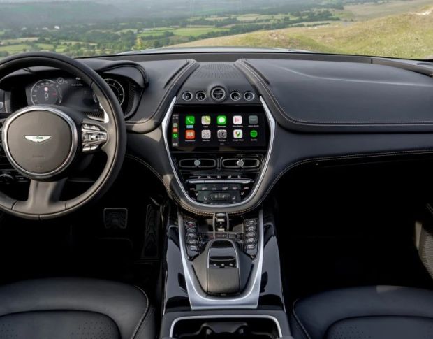 Защитное стекло Pixsel на приборную панель ASTON MARTIN DBX 11.9“ 2024 - (гибридное мат)