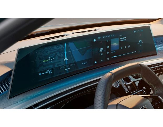 Захисне скло Pixsel на панель приладів PEUGEOT 3008 11.8“ 2024 - (гібридне мат)