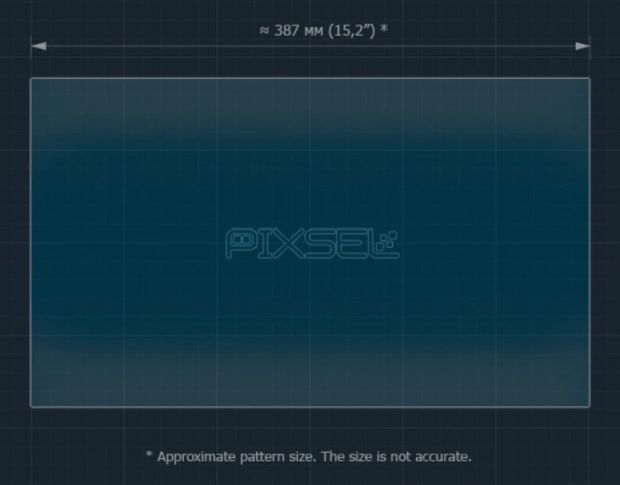 Защитное стекло Pixsel на задний монитор ZEEKR 009 17.7“ 2024 - (гибридное глянец)