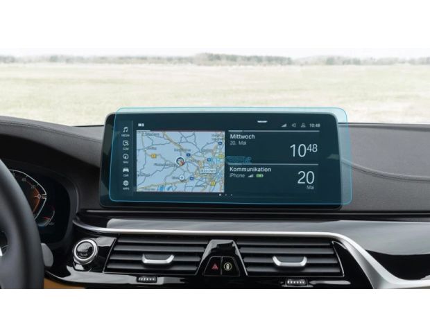 Защитное стекло Pixsel на монитор BMW 5 / M5 14.7“ 2017 - 2020 (G30, G31, G38, F90) (гибридное глянец)