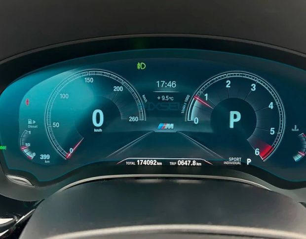 Защитное стекло Pixsel на приборную панель BMW 5 / M5 14.3“ 2017 - 2020 (G30, G31, G38, F90) (гибридное глянец)