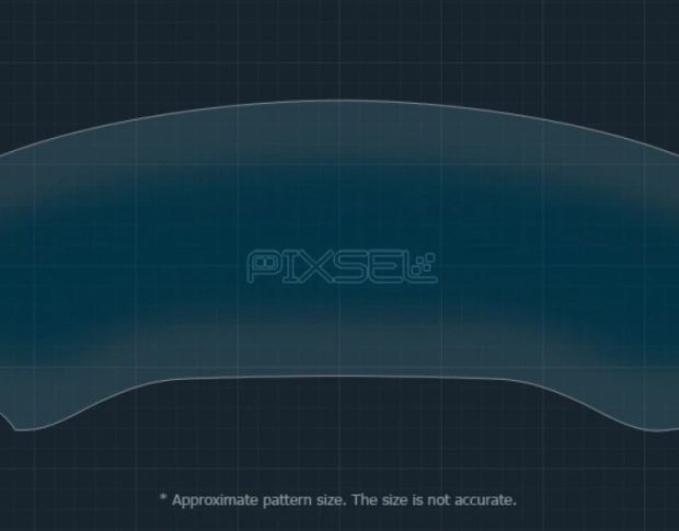 Защитное стекло Pixsel на приборную панель BMW 5 / M5 14.3“ 2017 - 2020 (G30, G31, G38, F90) (гибридное мат)