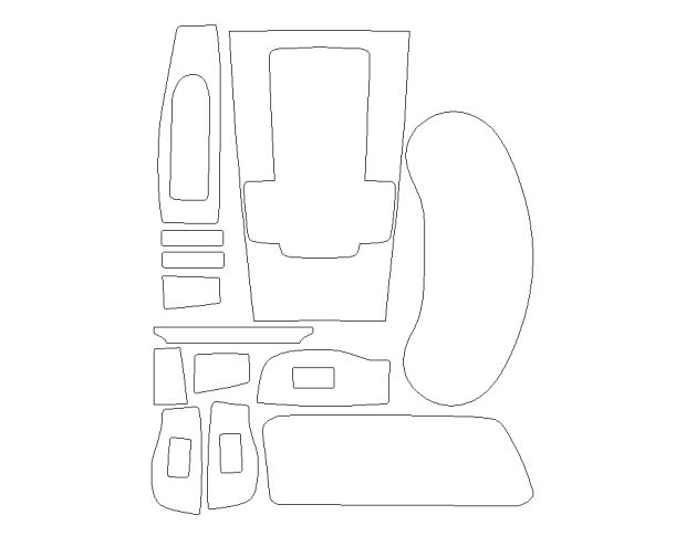 Викрійка для салону MAZDA 3 2024 -