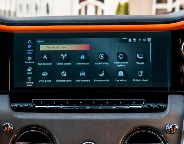 Захисне скло Pixsel на монітор ROLLS ROYCE CULLINAN 12.4“ 2024 - (гібридне мат)