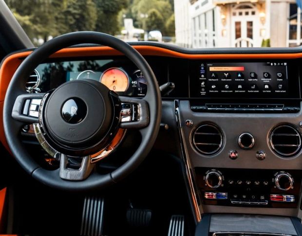 Захисне скло Pixsel на монітор ROLLS ROYCE CULLINAN 12.4“ 2024 - (гібридне мат)