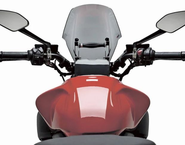 Защитное стекло Pixsel на спидометр мотоцикла DUCATI DIAVEL V4 7.1“ (гибридное глянец)