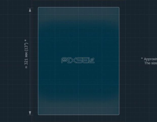 Захисне скло Pixsel на монітор JAECOO 7 15.8“ 2023 - (гібридне мат)