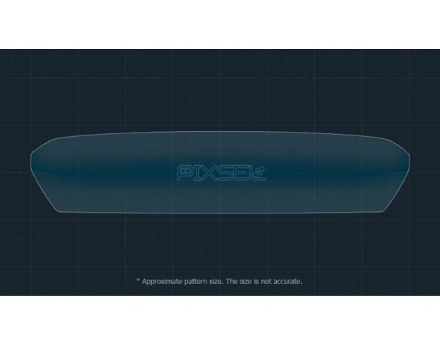 Захисне скло Pixsel на панель приладів JAECOO 7 11.5“ 2023 - (гібридне глянець)