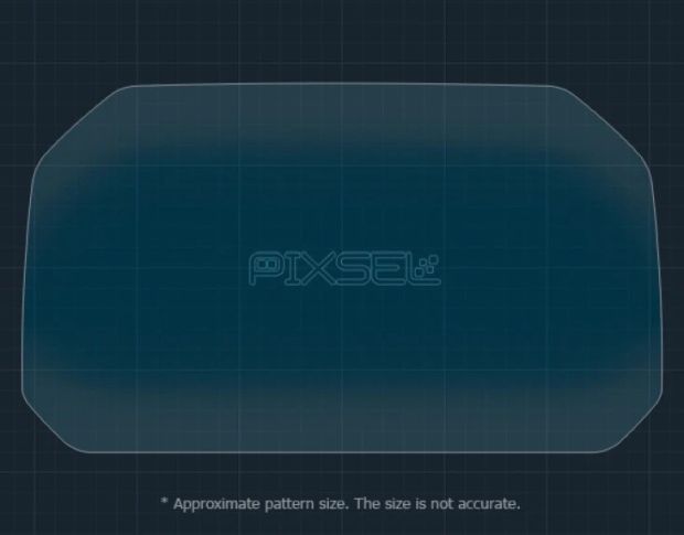 Захисне скло Pixsel на спідометр мотоцикла BMW F750/800/850 GS 8.6“ (гібридне глянець)