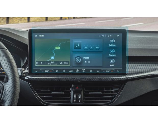 Захисне скло Pixsel на монітор FORD FOCUS 14.2“ 2022 - (гібридне глянець)