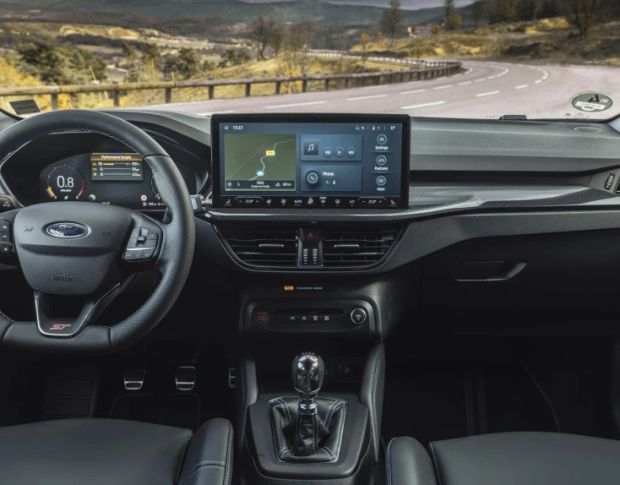 Захисне скло Pixsel на монітор FORD FOCUS 14.2“ 2022 - (гібридне глянець)