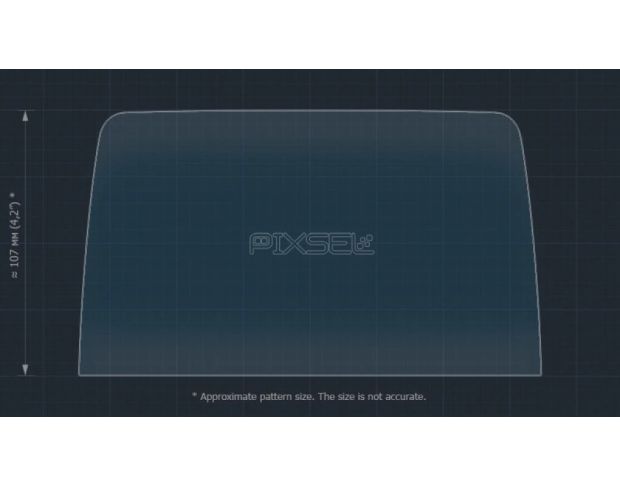 Захисне скло Pixsel на монітор FORD FOCUS 10.2“ 2018 - 2022 (гібридне глянець)