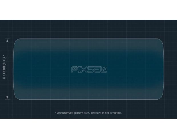 Защитное стекло Pixsel на монитор JEEP AVENGER 11.7“ 2023 - (гибридное глянец)